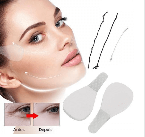 Adesivo Facial Invisível Lift Instantâneo (Promoção Dia das Mães)