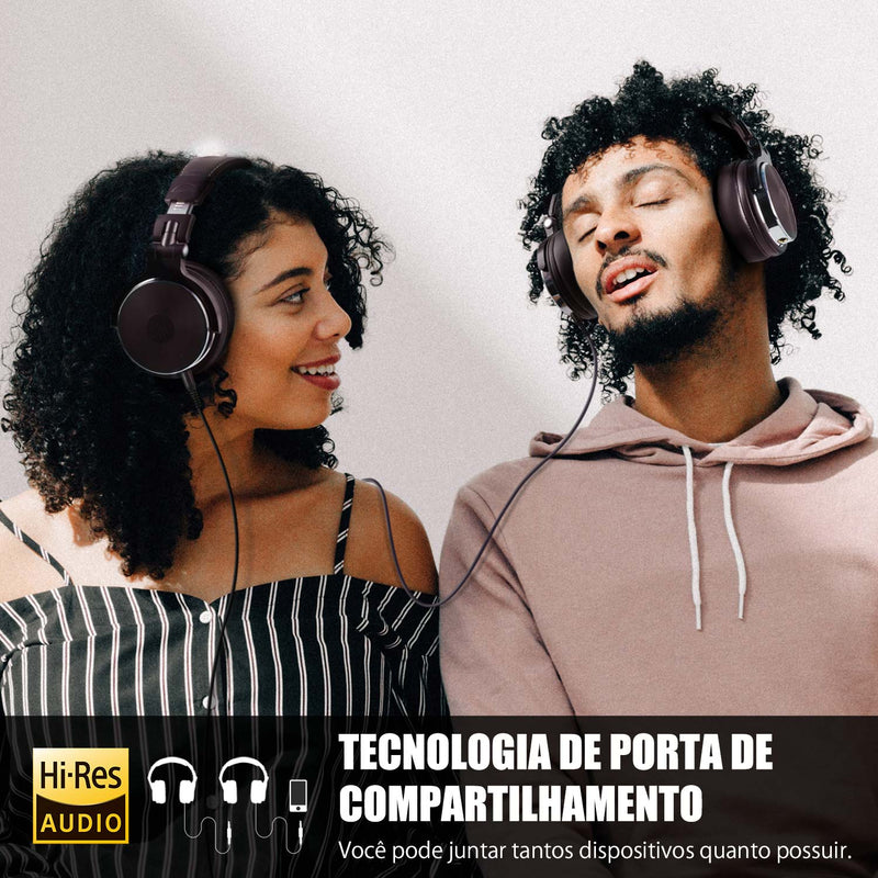 Fone de Ouvido P/Estúdio DJ OneOdio Pro-10R